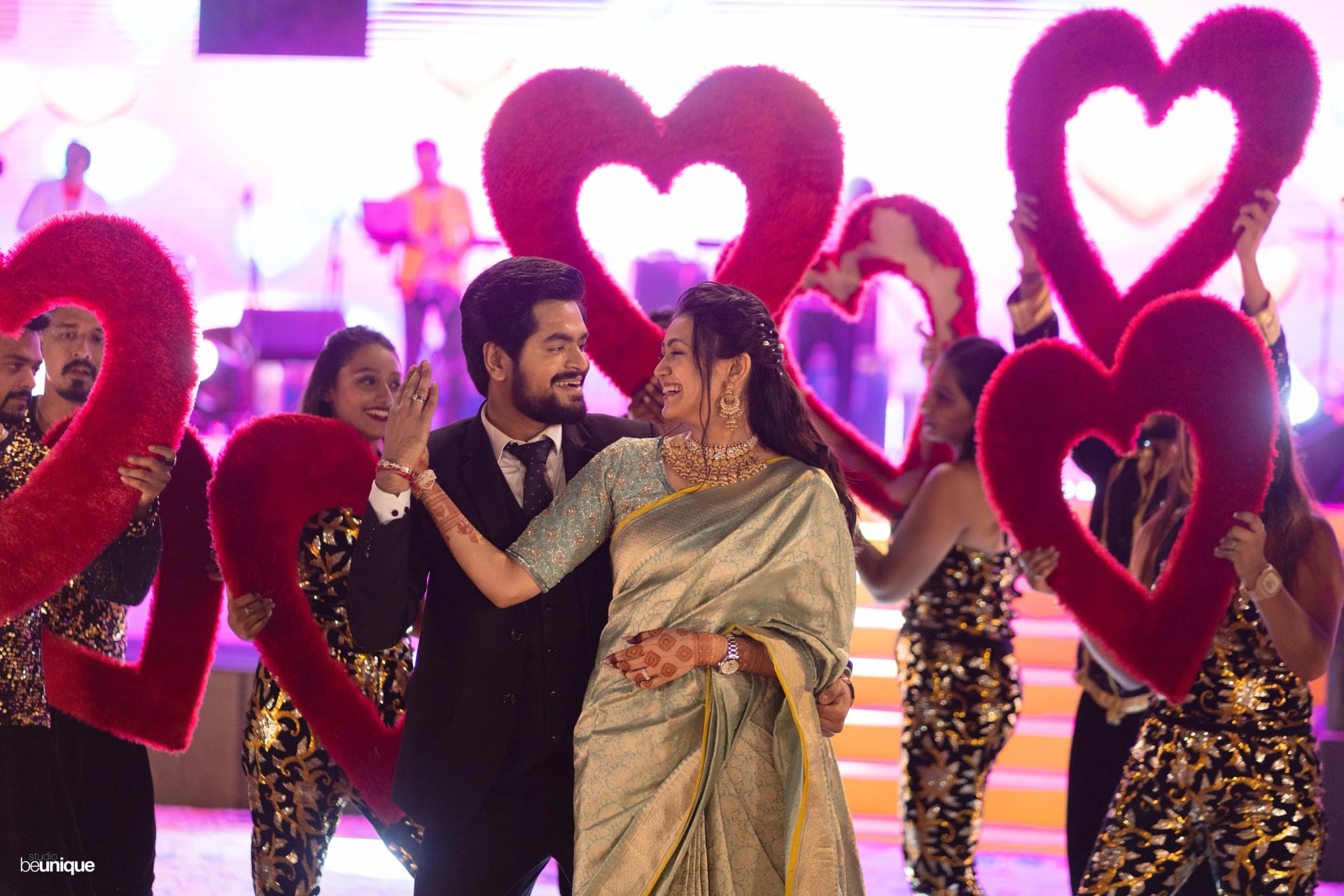 Beautiful wedding celebration