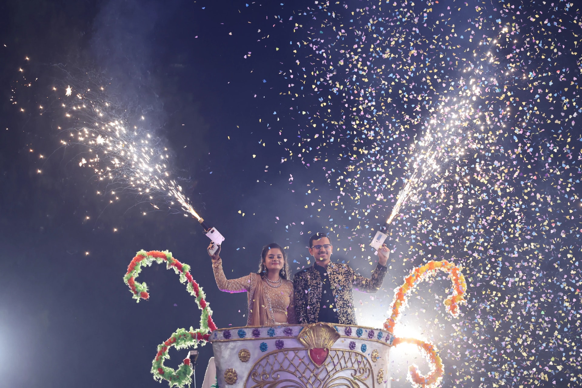 Spectacular event moment